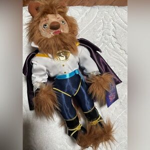 Disney - Beauty and the Beast Plush with Blue and Purple Outfit